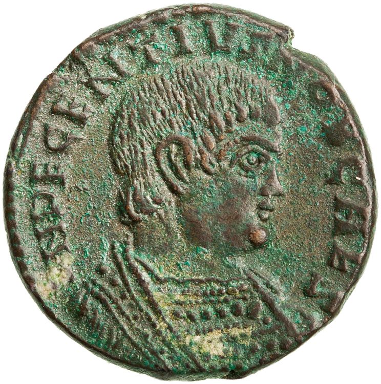 RIC VIII Lugdunum 127, аверс, American Numismatic Society (ans)