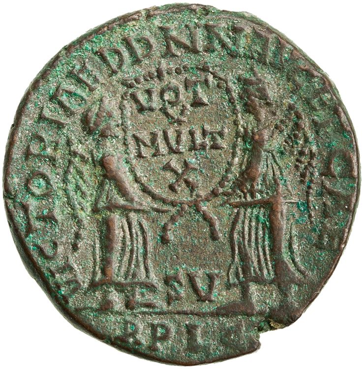RIC VIII Lugdunum 127, реверс, American Numismatic Society (ans)