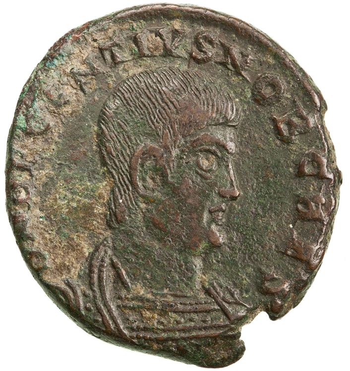 RIC VIII Lugdunum 134, аверс, American Numismatic Society (ans)