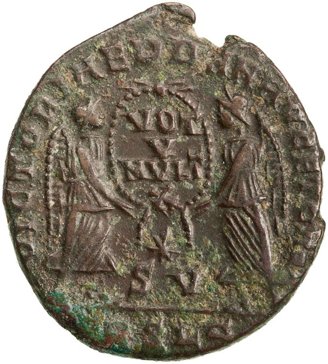 RIC VIII Lugdunum 134, реверс, American Numismatic Society (ans)