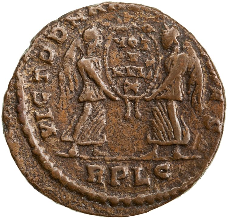 RIC VIII Lugdunum 151, реверс, American Numismatic Society (ans)