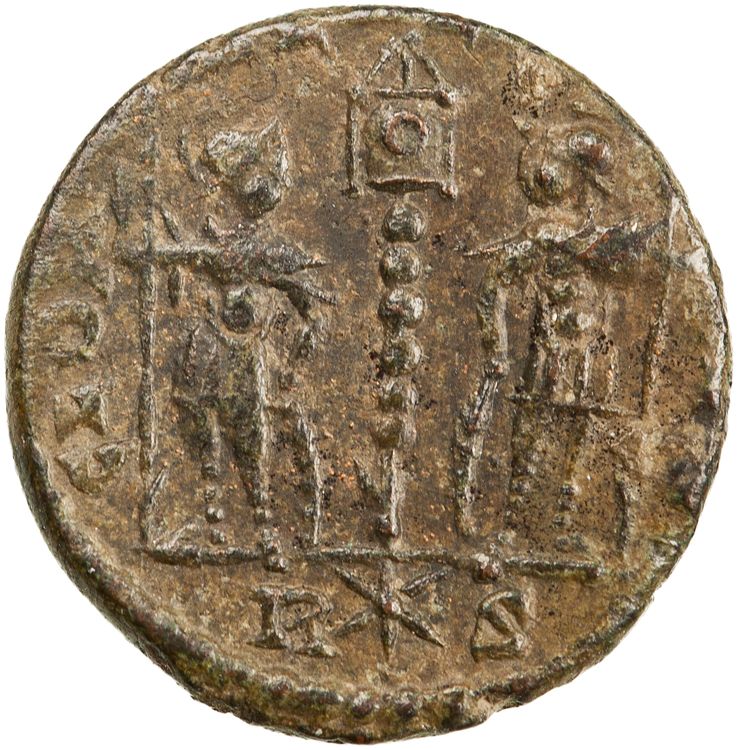 RIC VIII Rome 25, реверс, American Numismatic Society (ans)