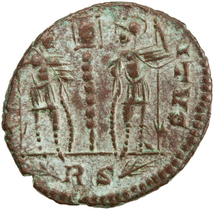 RIC VIII Rome 51, реверс, American Numismatic Society (ans)