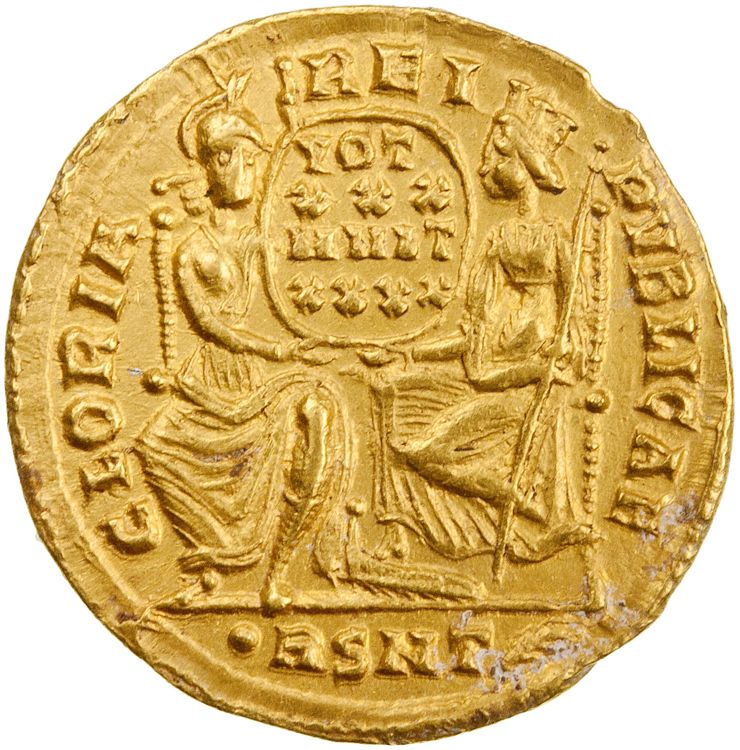 реверс RIC VIII Rome 290