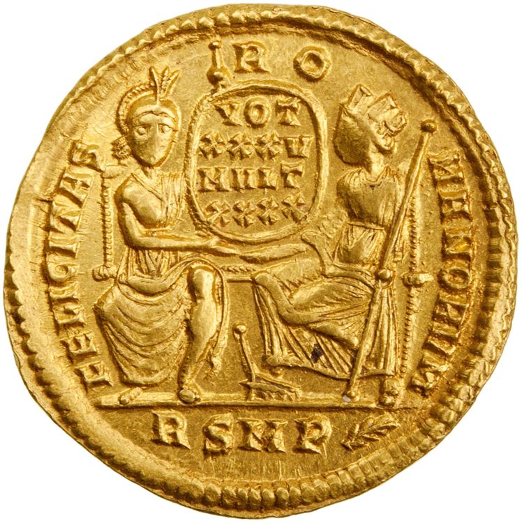 реверс RIC VIII Rome 298