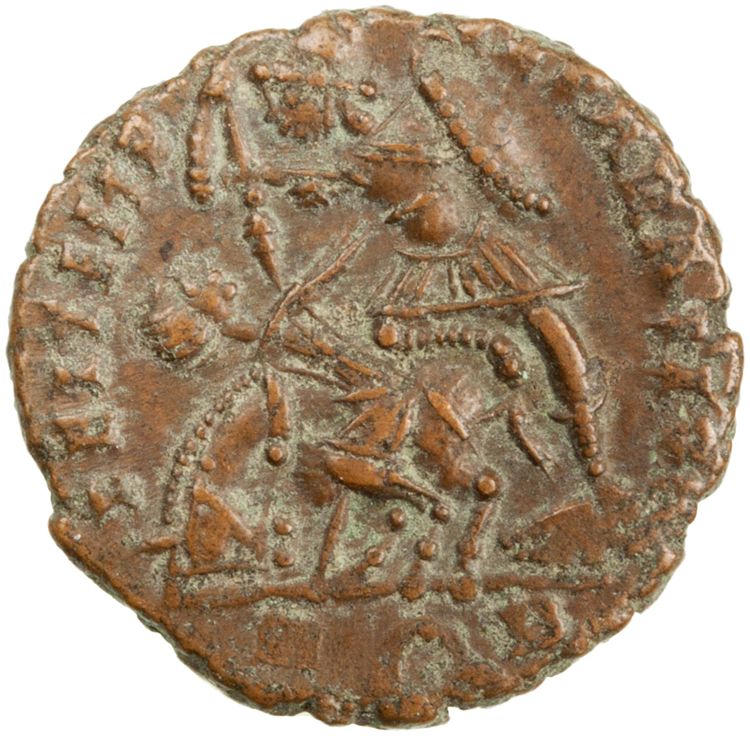 RIC VIII Rome 309, реверс, American Numismatic Society (ans)