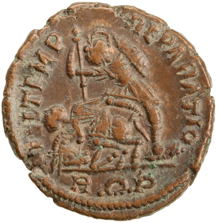 RIC VIII Rome 309, реверс, American Numismatic Society (ans)