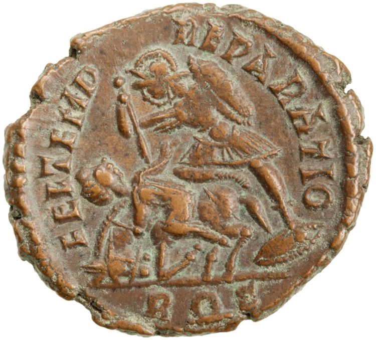 RIC VIII Rome 309, реверс, American Numismatic Society (ans)