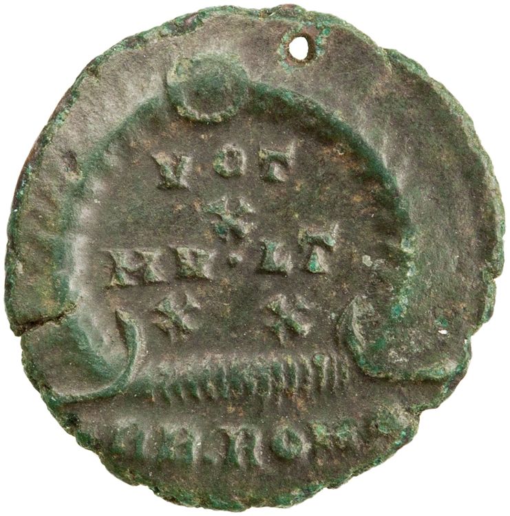 RIC VIII Rome 329, реверс, American Numismatic Society (ans)