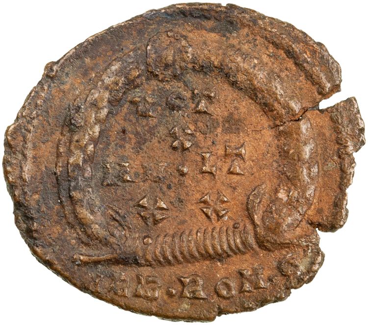 RIC VIII Rome 329, реверс, American Numismatic Society (ans)