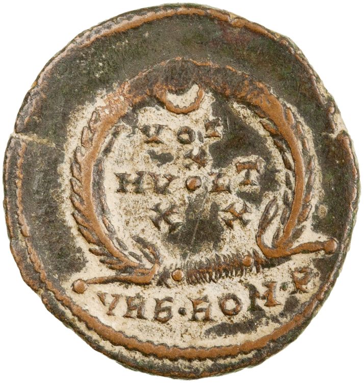 RIC VIII Rome 329, реверс, American Numismatic Society (ans)