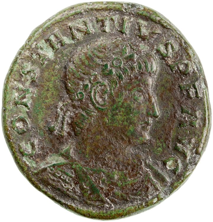 аверс RIC VIII Rome 381