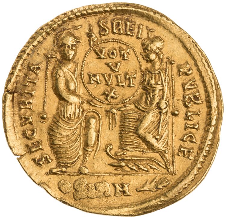 реверс RIC VIII Sirmium 115