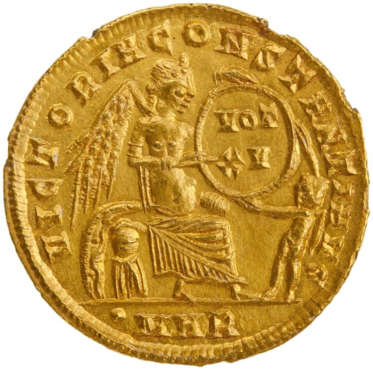 реверс RIC VIII Heraclea 7