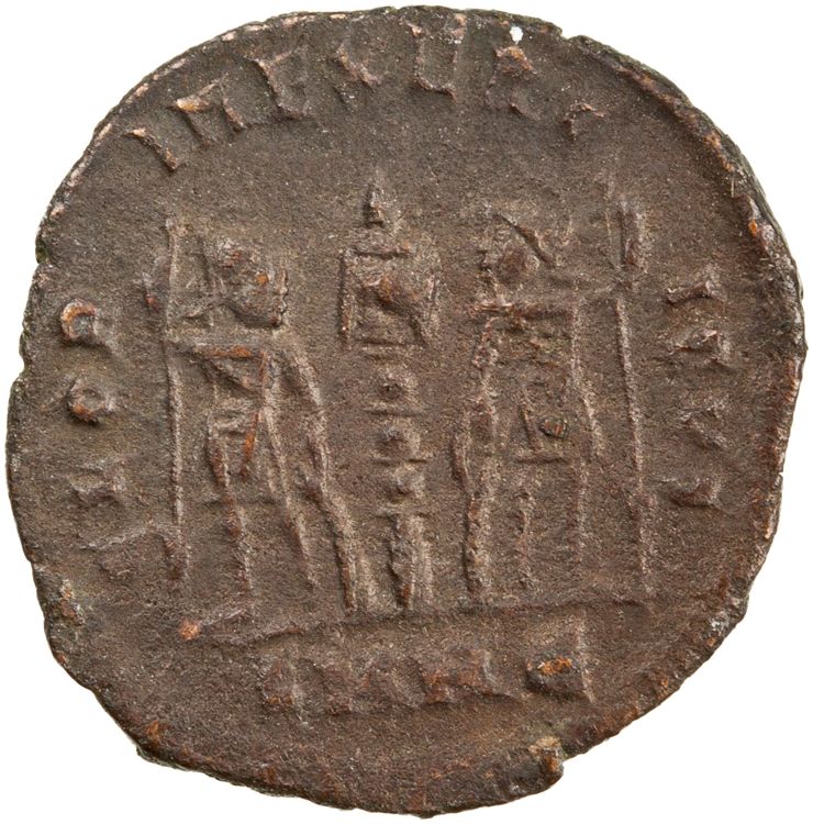 реверс RIC VIII Heraclea 33