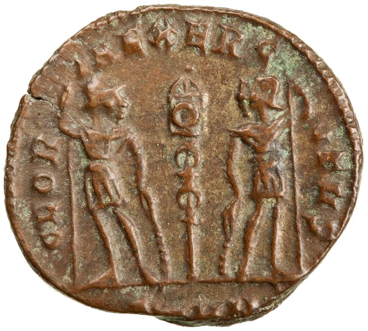 реверс RIC VIII Heraclea 19