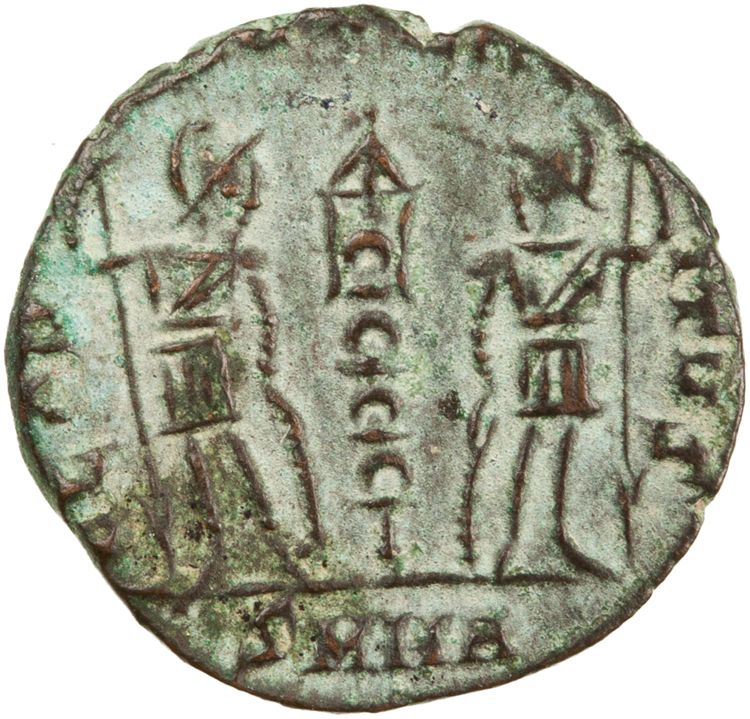 реверс RIC VIII Heraclea 23