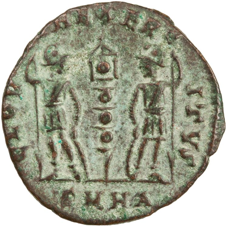 реверс RIC VIII Heraclea 28
