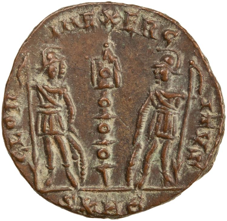 RIC VIII Heraclea 28, реверс, American Numismatic Society (ans)