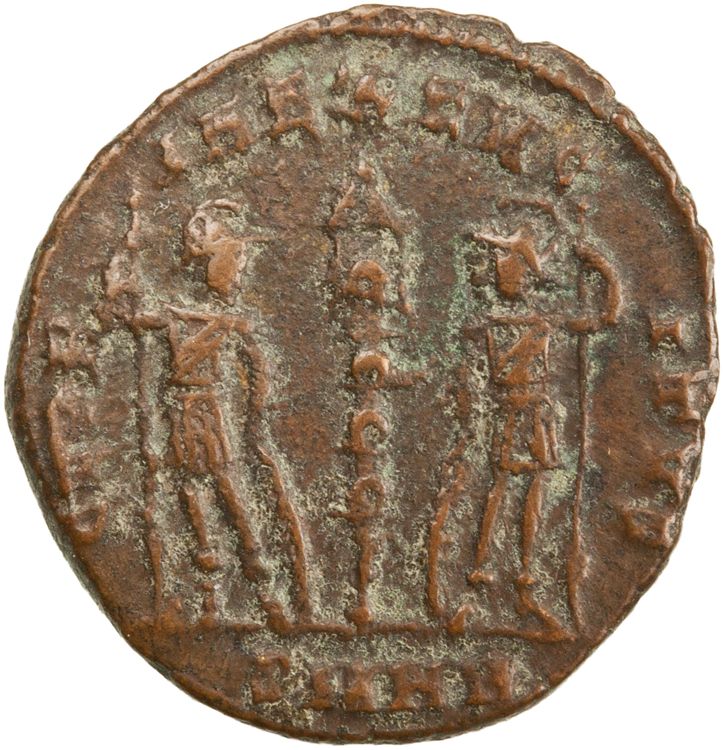 RIC VIII Heraclea 28, реверс, American Numismatic Society (ans)