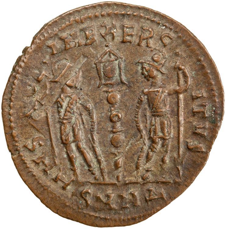 реверс RIC VIII Heraclea 29
