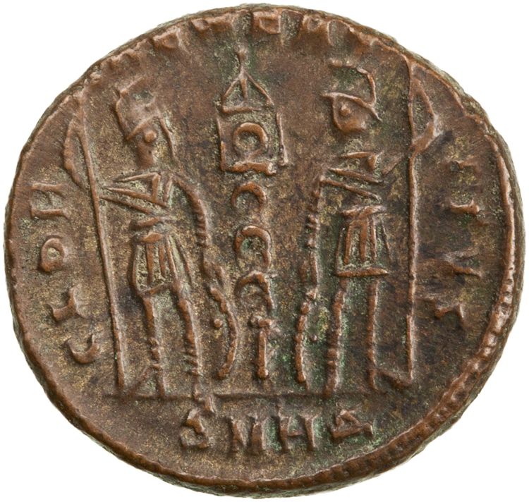 RIC VIII Heraclea 29, реверс, American Numismatic Society (ans)