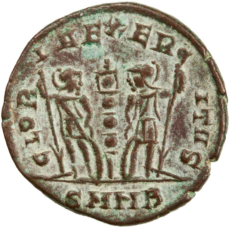 реверс RIC VIII Heraclea 36