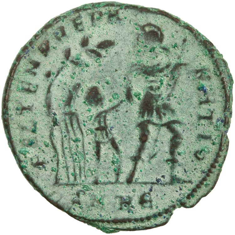 RIC VIII Heraclea 71, реверс, American Numismatic Society (ans)
