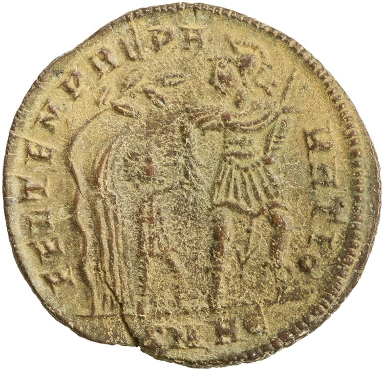 RIC VIII Heraclea 71, реверс, American Numismatic Society (ans)