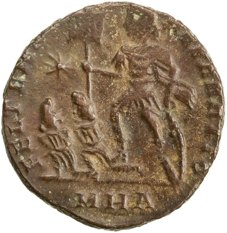 реверс RIC VIII Heraclea 75