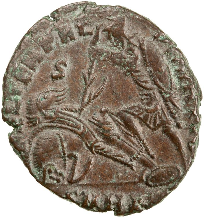 реверс RIC VIII Heraclea 89