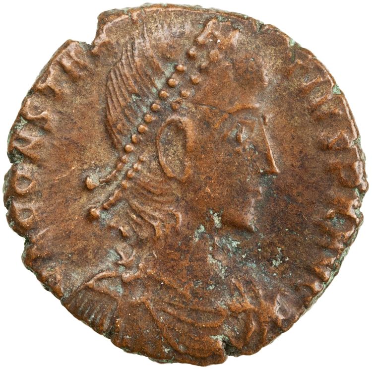 RIC VIII Heraclea 90, obverse, American Numismatic Society (ans)