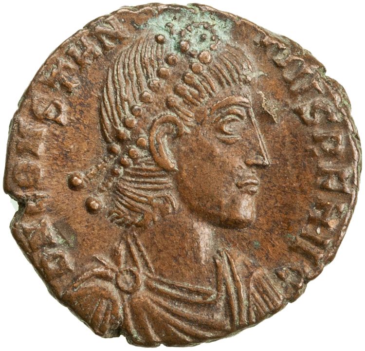 RIC VIII Heraclea 90, obverse, American Numismatic Society (ans)