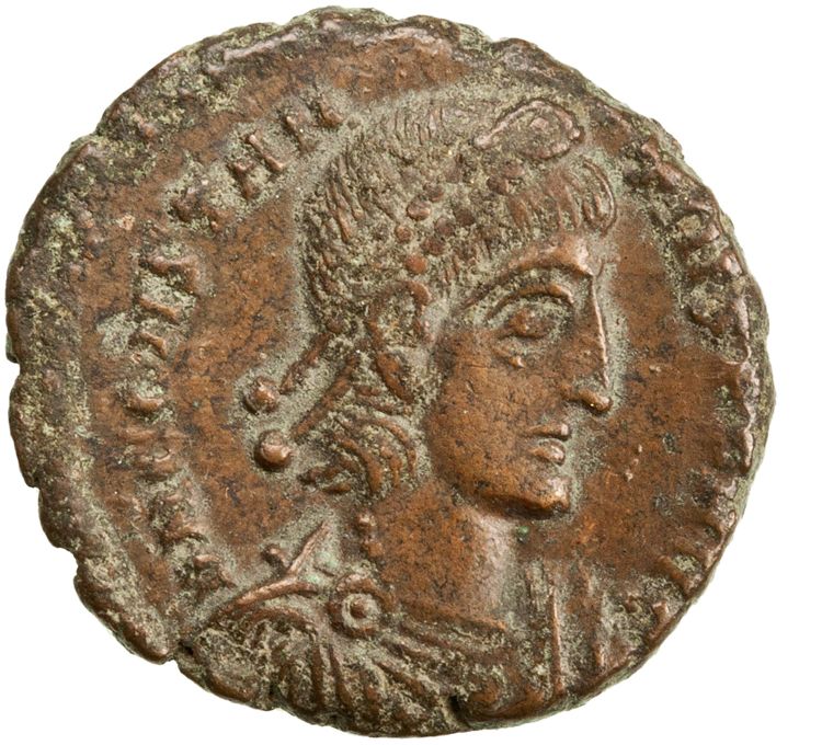 RIC VIII Heraclea 90, obverse, American Numismatic Society (ans)