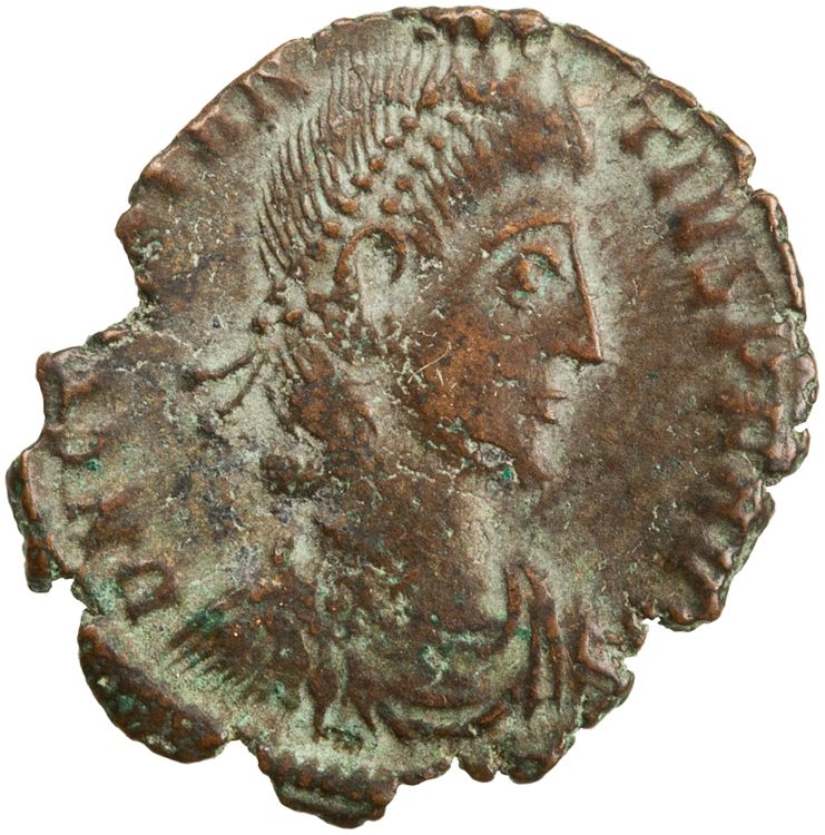 RIC VIII Heraclea 90, obverse, American Numismatic Society (ans)