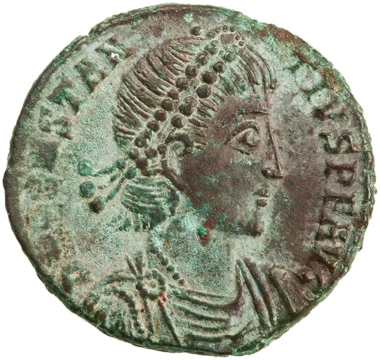 RIC VIII Heraclea 90, obverse, American Numismatic Society (ans)