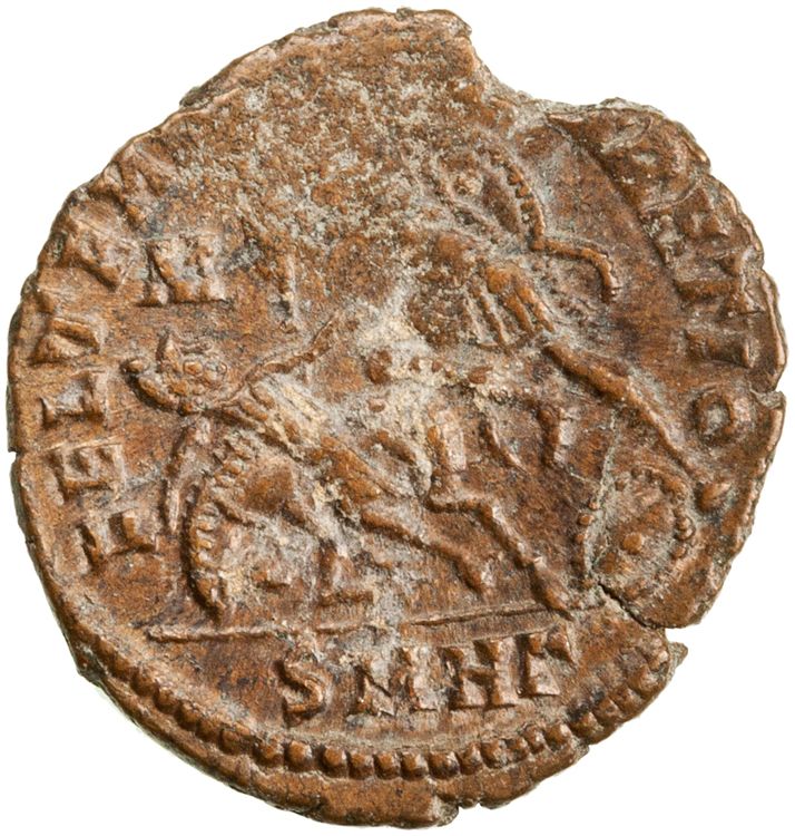 RIC VIII Heraclea 95, реверс, American Numismatic Society (ans)