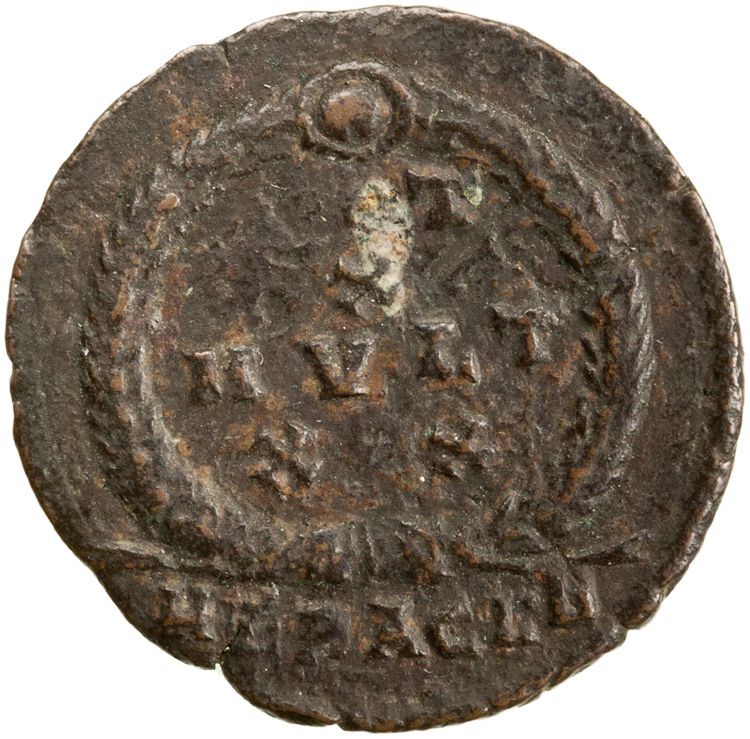 реверс RIC VIII Heraclea 106
