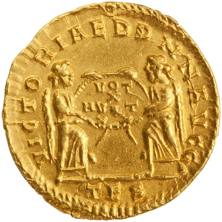реверс RIC VIII Thessalonica 72