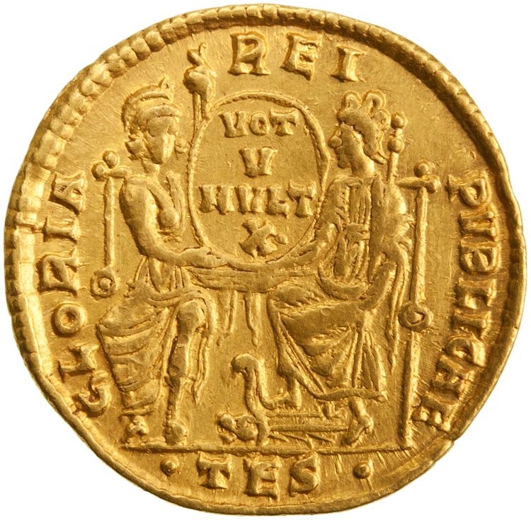 реверс RIC VIII Thessalonica 151