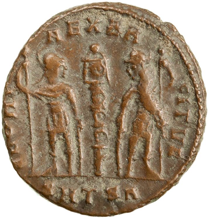 RIC VIII Thessalonica 55, реверс, American Numismatic Society (ans)