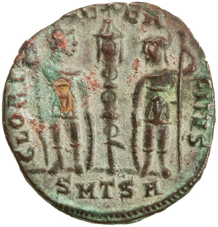 RIC VIII Thessalonica 55, реверс, American Numismatic Society (ans)