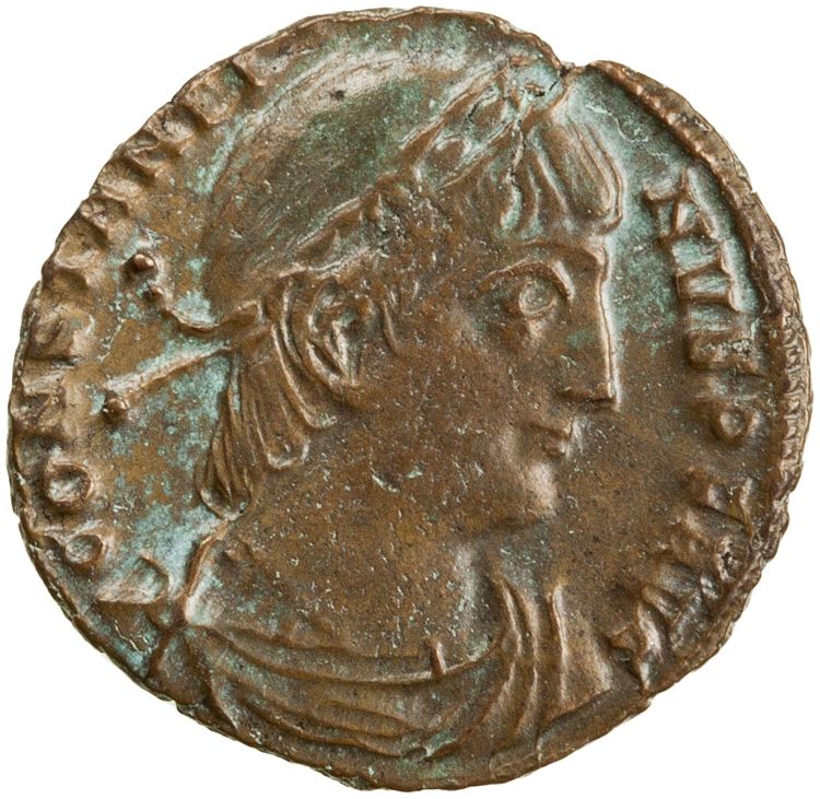 RIC VIII Thessalonica 55, аверс, American Numismatic Society (ans)