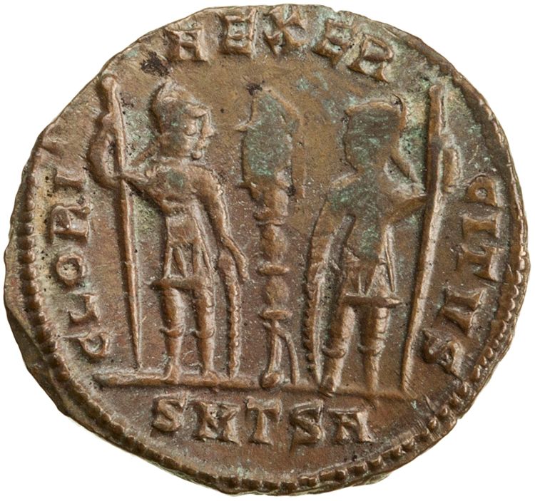 RIC VIII Thessalonica 55, реверс, American Numismatic Society (ans)