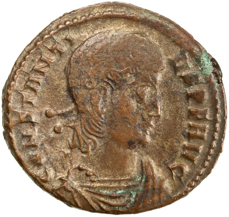 RIC VIII Thessalonica 56, аверс, American Numismatic Society (ans)