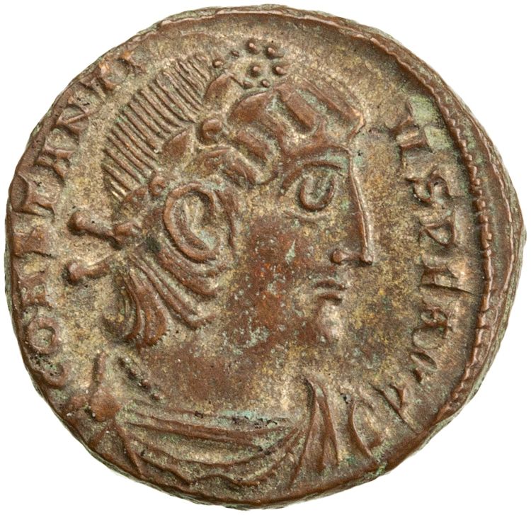 RIC VIII Thessalonica 56, аверс, American Numismatic Society (ans)