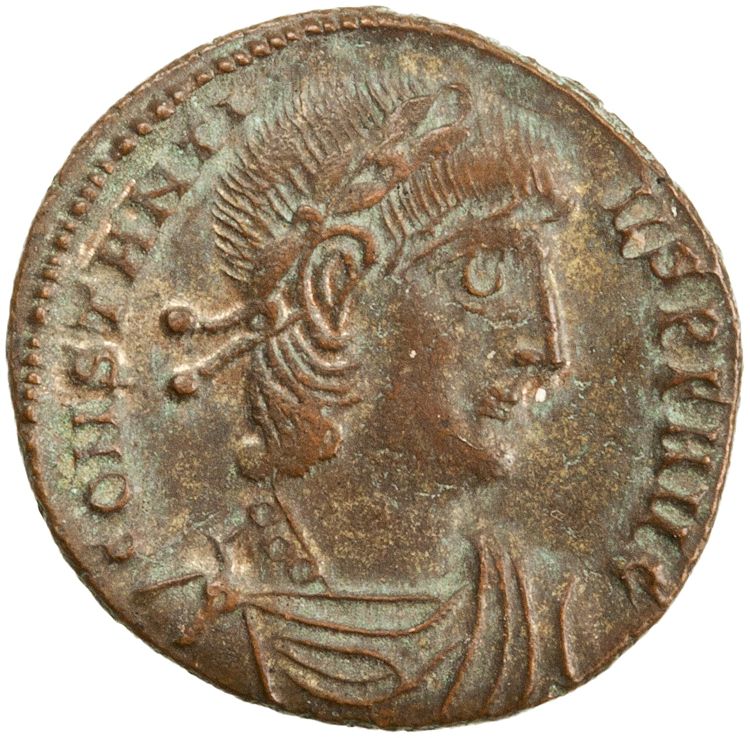 RIC VIII Thessalonica 56, аверс, American Numismatic Society (ans)