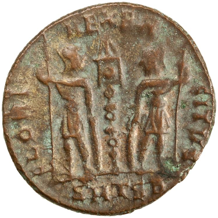 RIC VIII Thessalonica 56, реверс, American Numismatic Society (ans)