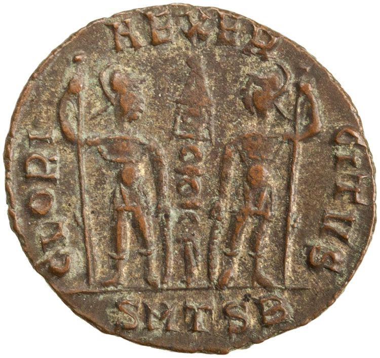 RIC VIII Thessalonica 56, реверс, American Numismatic Society (ans)