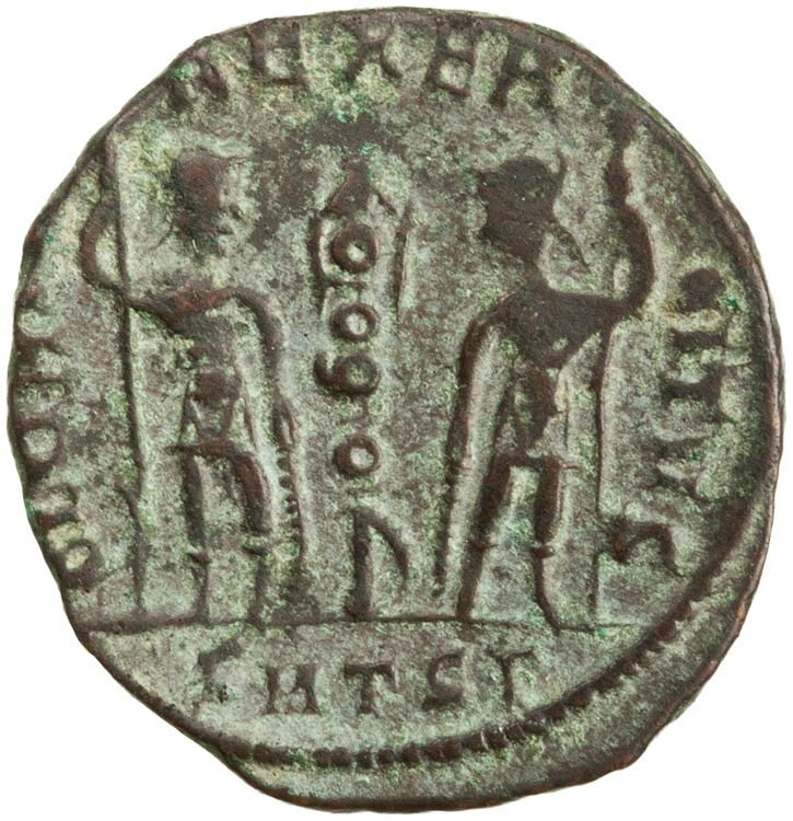 RIC VIII Thessalonica 56, реверс, American Numismatic Society (ans)